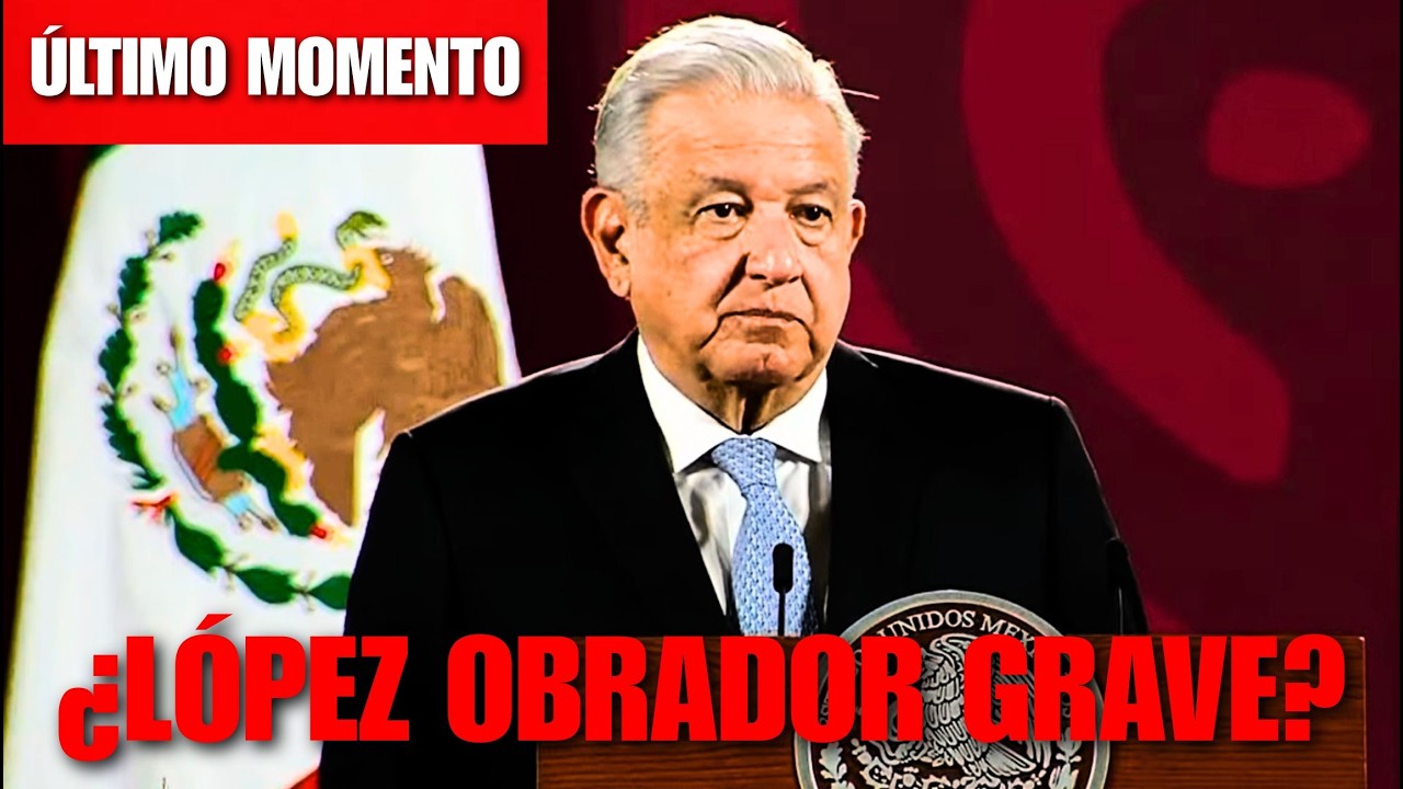 NOTICIA de ÚLTIMO MOMENTO RUMOR ¿LÓPEZ OBRADOR GRAVE entró de EMERGENCIA AL HOSPITAL MILITAR?