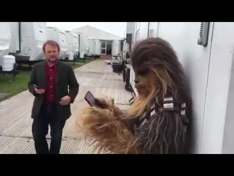 Chewbacca loves Mask Mom Chewie