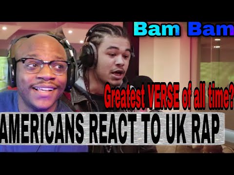 Greatest VERSE of all time? | BAM BAM Voice Of the Streets | AMERICANS REACT TO UK RAP