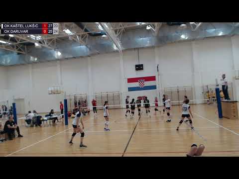 29.4.2022., PH ML. KADETKINJE, GRUPA B, OK KAŠTEL LUKŠIĆ - OK DARUVAR