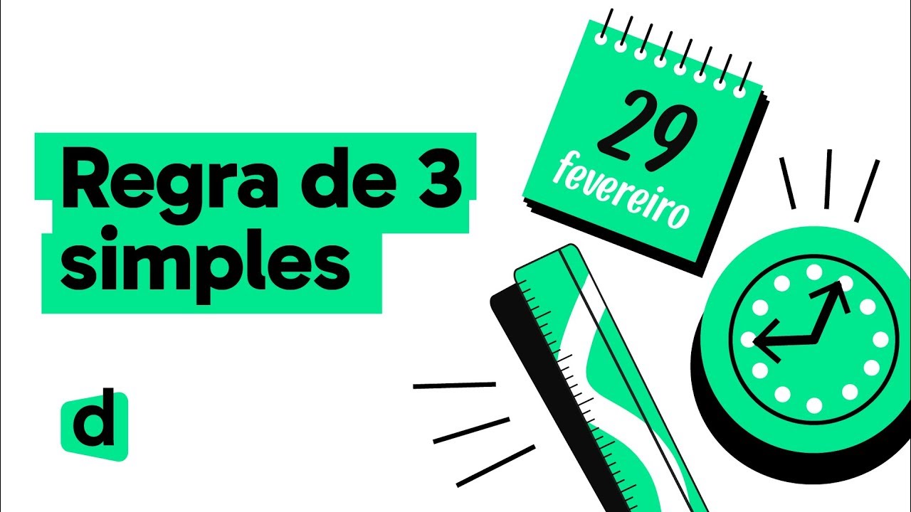 REGRA DE  3 SIMPLES | QUER QUE DESENHE | MAPA MENTAL | DESCOMPLICA