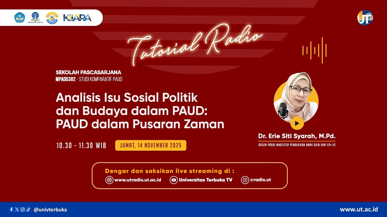 Analisis Isu Sosial Politik & Budaya: PAUD dalam Pusaran Zaman - MPAD5302 Studi Komparatif PAUD