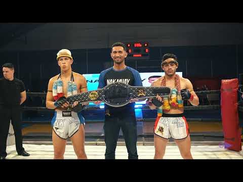 MUAYTHAI XTREME - OMAR MORAES VS GUILHERME RODRIGUES - Disputa de Cinturão 63,5kg NAKMUAY FIGHT