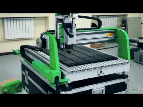 WoodTec MH 6090 - фрезерно-гравировальный станок с чпу woo1423, видео 5