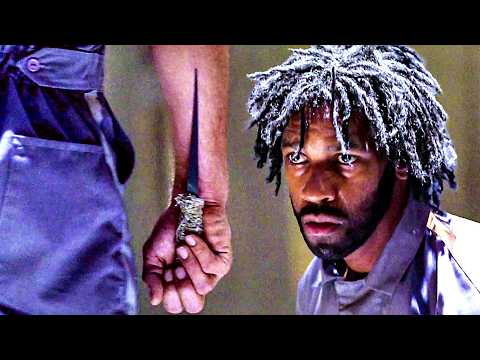 Denzel geht mit einem Skinhead im Gefängnis um | Virtuosity | Deutsch Clip