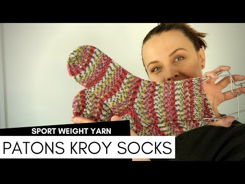 Patons Kroy Socks Rouge Jacquard   knittingILove