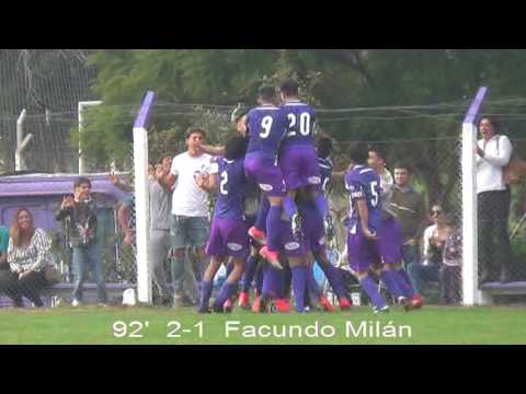 Sub 16 13° Fecha Torneo Apertura 2017 Defensor Sp 2 (I. Mendez y F. Milán) - Racing 1