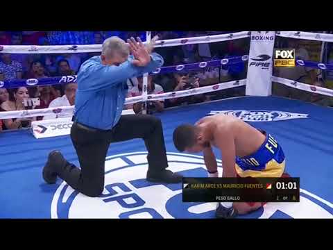 Karim Arce vs Mauricio Fuentes