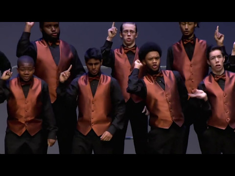 Cleveland Heights Men's Barbershoppers - The Long Word Song (2017 Midwinter)