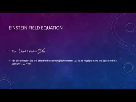 Schwarzchild metric derivation