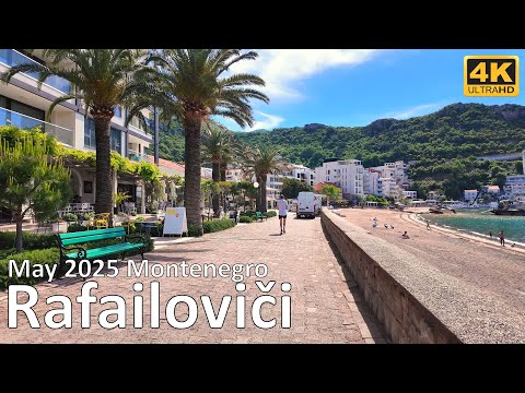 Rafailovići🌴Budva🏖️Montenegro🇲🇪2025🚶🏻‍♂️Walking tour📷4K60