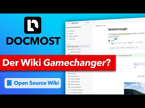 Docmost explains: Why is this tool more than just a wiki?