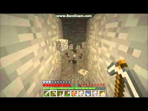 Minecraft E5 Branch mining and lava!