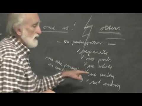 2008-10-31 NSFRI - Plato - Parmenides - hyp5 hyp9 - Transcendency or Nothing in the 5th and 9th Hyp