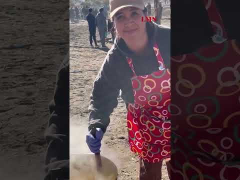Los Catutos volvió a latir celeste y blanco: 80 jinetes y un locro que unió a la región