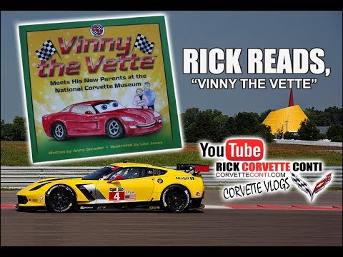 VINNY THE VETTE CORVETTE BOOK READ BY RICK CONTI Video