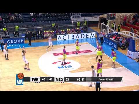 ABA Liga 2016/17 highlights, Round 11: Partizan NIS - Mega Leks (26.11.2016)