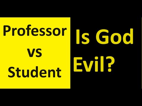 Professor vs Student: Is God Evil? #debate #argument #christian #christian #story #students #God