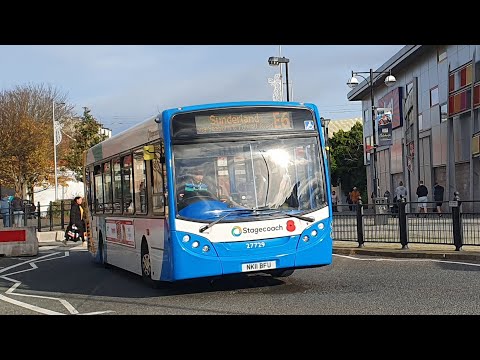 Journey on Route X34 | NK11BFU/27729 - Stagecoach North East: ADL Enviro 300