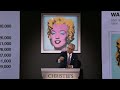 Warhol S Marilyn Sold For 195 Million World Record For The Most Expensive 20th Century Artwork