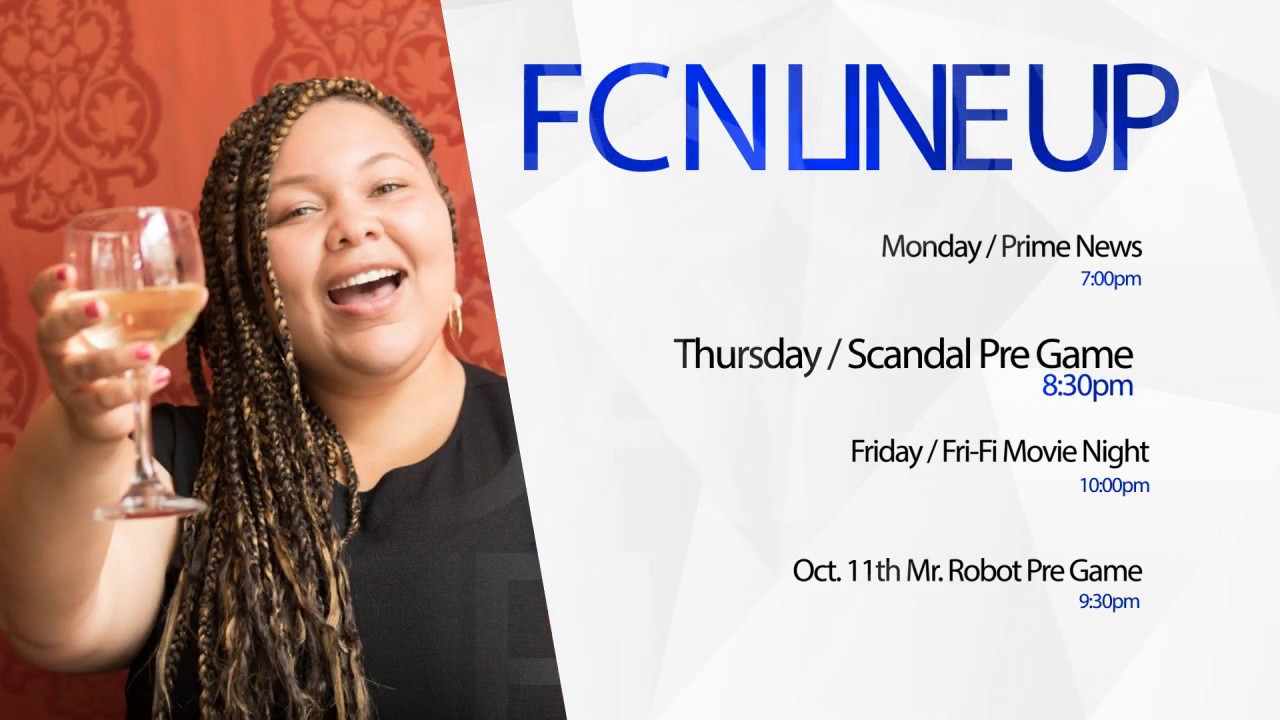 FCN Programming Line Up :: October 2017