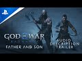 God of War Ragnarök – (Audio Description) "Father and Son" Cinematic Trailer | PS5 & PS4 Games