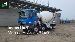 Бетон миксер Mercedes-Benz Arocs 3240 8X4 9m3 Stetter Mixer Steel suspension Automatic Euro | Изображение 4 - Machineryline