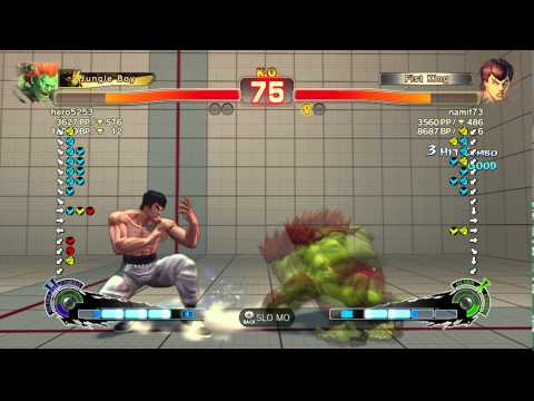 USFIV~ Blanka (hero5253) vs.  Fei-long (namif73) HD