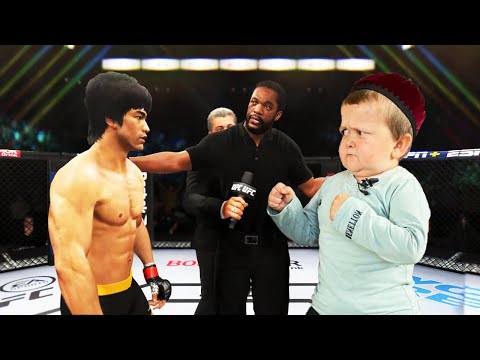 PS5 | Bruce Lee vs. Hasbulla Magomedov [Hasbik MiniKhabib] (EA Sports UFC 4)