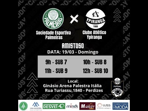 PALMEIRAS x YPIRANGA - FUTSAL SUB 10
