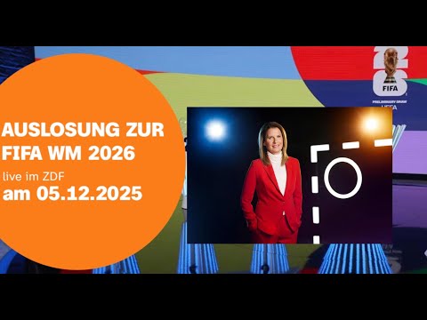 Wer überträgt die Gruppenauslosung der FIFA WM 2026 live im TV? Kommentatoren & Moderatoren?