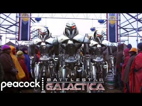 Battlestar Galactica | The Cylons Arrive on New Caprica