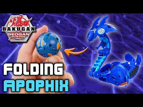 How To Fold APOPHIX! | Bakugan: Geogan Rising Toys