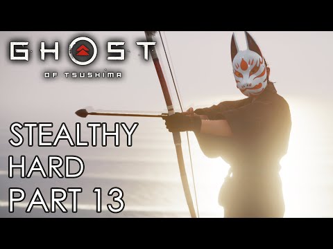 GHOST OF TSUSHIMA Stealthy Hard Gameplay Walkthrough Part 13 – FACE TO FACE WITH TOMOE