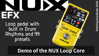 Demo of the NUX Loop Core
