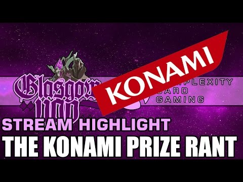 BULLIED BY KONAMI? The Prize Support Rant by Barry!