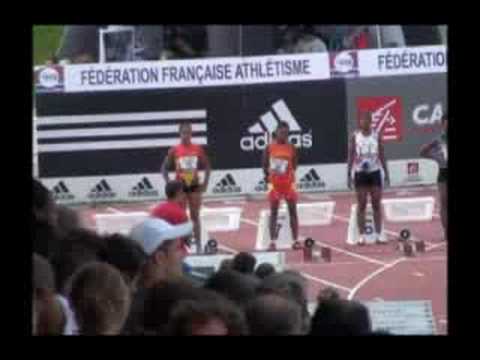 2008.07 France Ghislaine Karfal 100m JUF