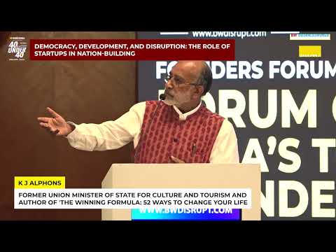 Democracy, Development, and Disruption | Keynote | BW Disrupt Founders Forum 2025
