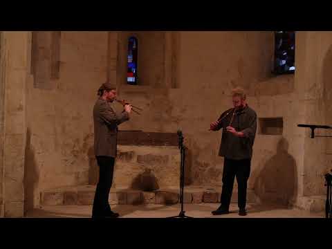 Duo Bass Aulos Ancient Greek  Music Instrument Improvisation I