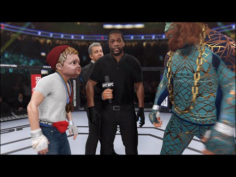 Hasbulla vs. King Neptune - EA Sports UFC 4 - Crazy UFC 👊🤪