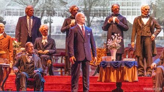 Joe Biden animatronic at The Hall or Presidents