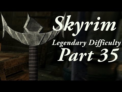 Skyrim Legendary Difficulty Story Part 35 - Mehrune's Razor Hilt
