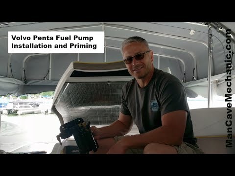 Volvo Penta Fuel Pump Installation and Priming