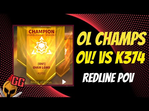 Osiris League Championships - OV! VS K374 - Rise of Kingdoms