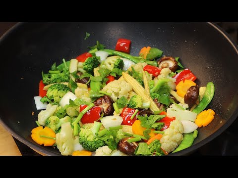 Rau củ xào thập cẩm