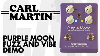 Video thumbnail for Carl Martin - Purple Moon Vibe and Fuzz Demo at GAK by GAK