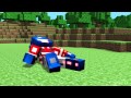 Minecraft Optimus Prime Vs Megatron