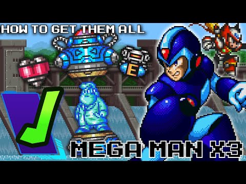 The DEFINITIVE Guide to Mega Man X3 (All Items, Least Backtracking)