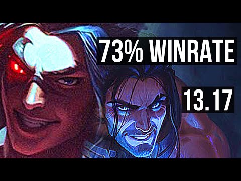 KAYN vs SYLAS (JNG) | 13/1/7, 73% winrate, Legendary, Rank 13 Kayn | JP Grandmaster | 13.17