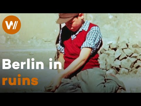 Alltag in Berlin im Juli 1945 - beeindruckende Farbaufnahmen